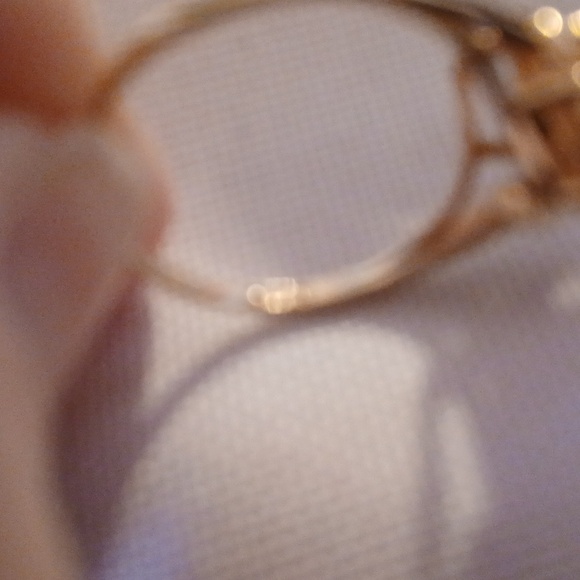 Vintage Opal Ring With Diamonds 2.7g 14K Gold, Size 7 - Picture 6 of 11